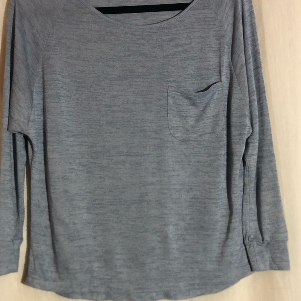 Forever 21 Blue Long Sleeve Top size S